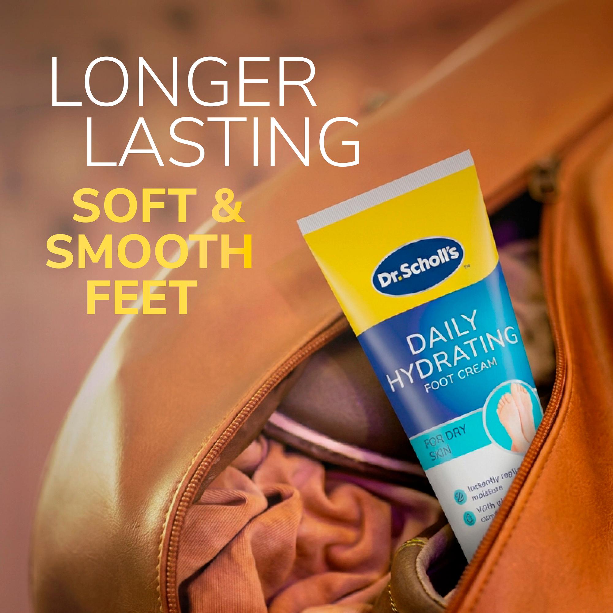 Dr. Scholl's daily hydrating foot cream 150ml, imported from the UK