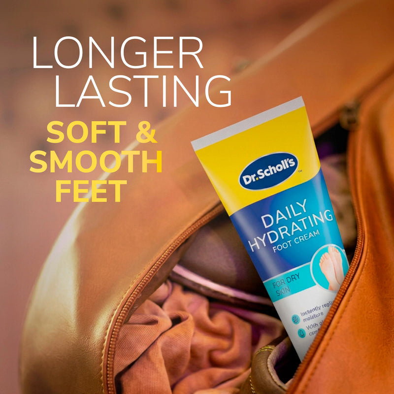 Dr. Scholl's daily hydrating foot cream 150ml, imported from the UK