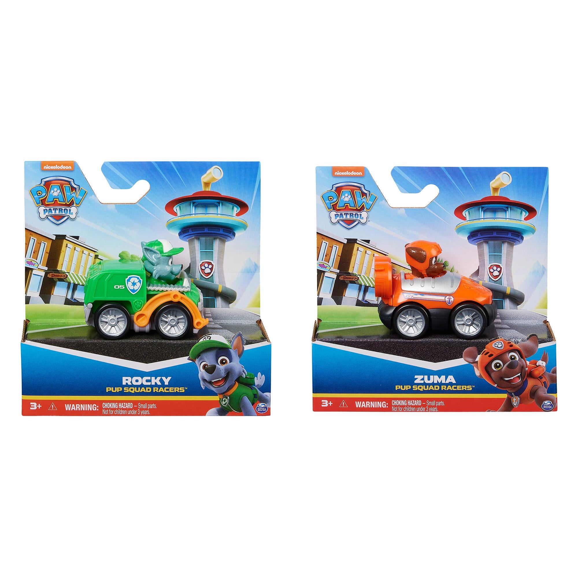 Paw Patrol Pup Squad Racers 1 Vehicle, imported from the UK
