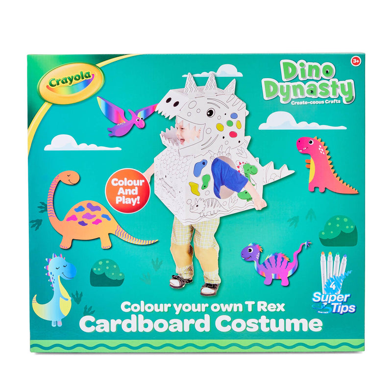 Crayola Dinosaur and Unicorn Colour Your Own Costume - British product