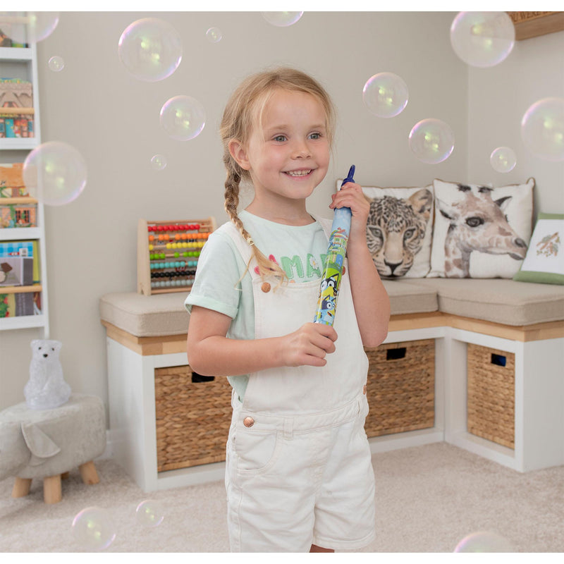 Bubblz bubble wand Bluey or Peppa, imported from the UK