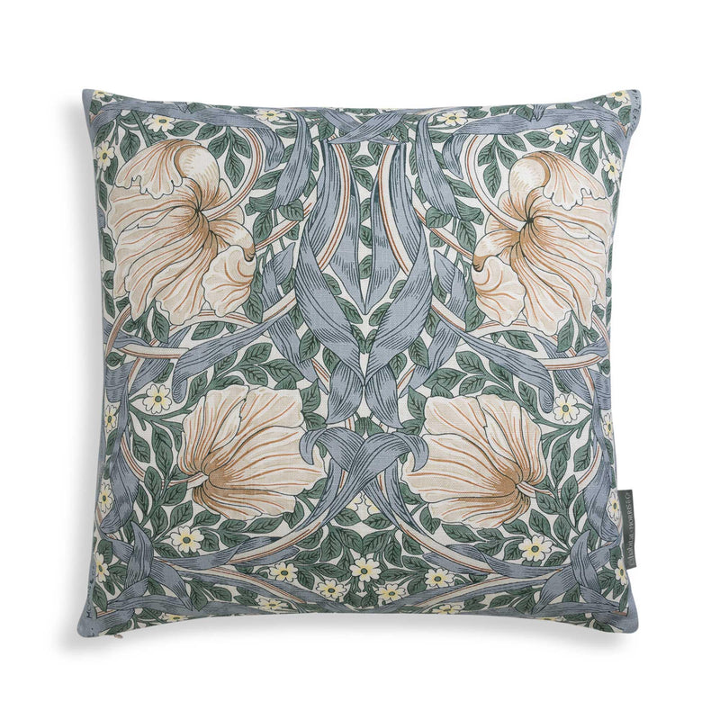 Habitat x Morris & Co Pimpernel cushion blue 50x50cm, imported from the UK