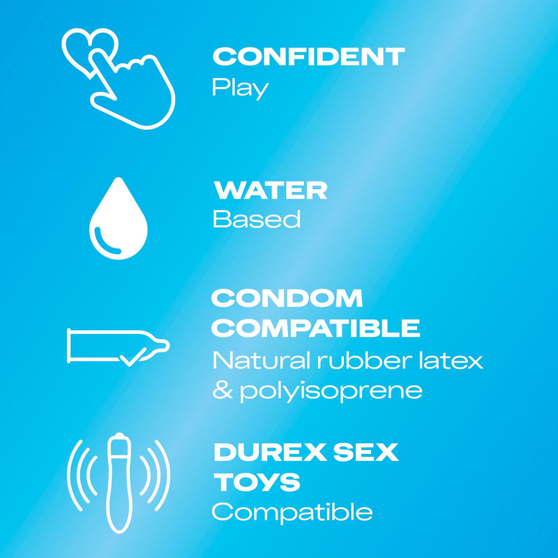 Durex tingling pleasure lubricant gel 100ml, imported from the UK