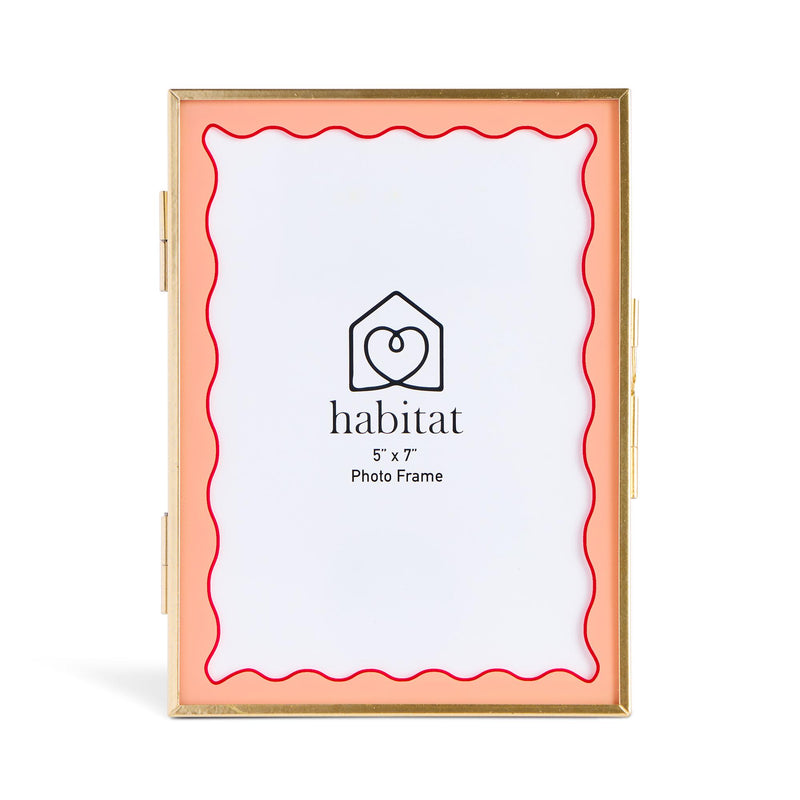 Habitat Stripe Glass Picture Frame 5x7 inch, UK version