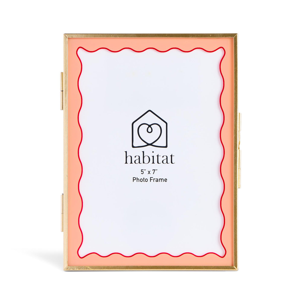 Habitat Stripe Glass Picture Frame 5x7 inch, UK version