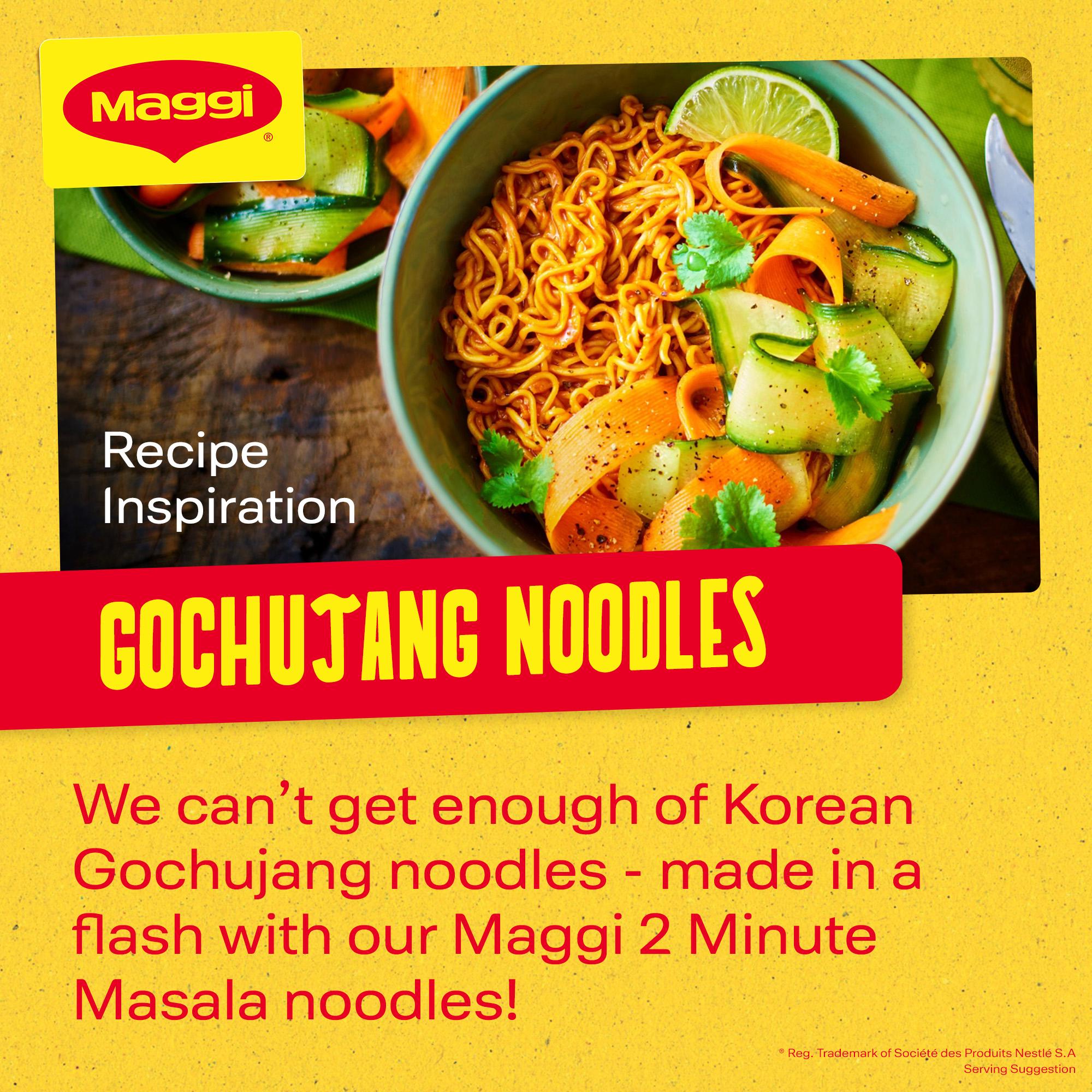 Maggi masala instant noodles 70g - British product