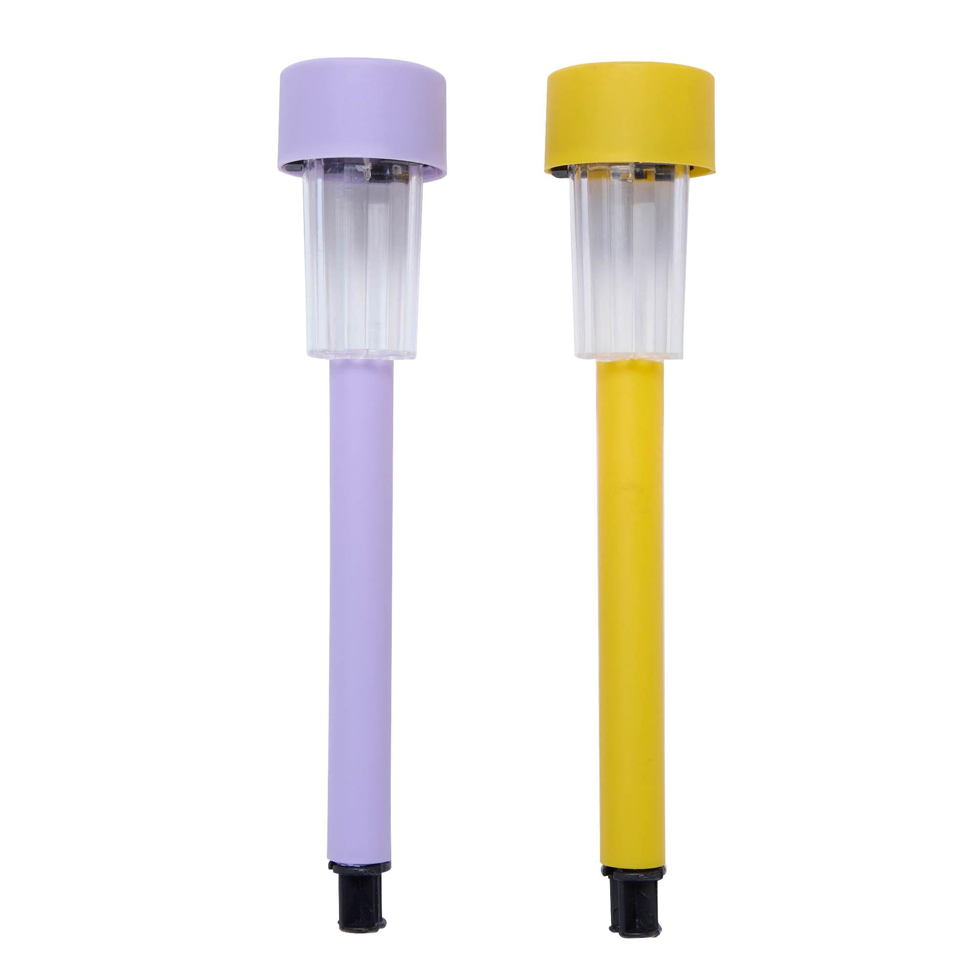 Sainsbury's solar marker light colourful 32.5cm, imported from the UK