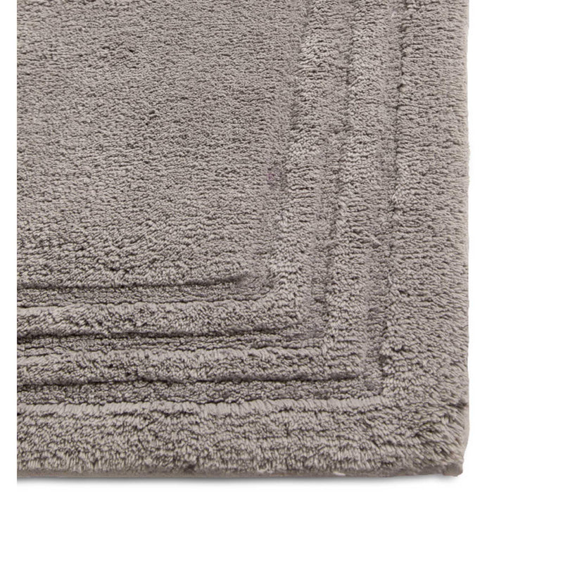 Habitat Deep pile bath mat Silver 80x50cm, UK version