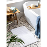 Sainsbury's Home bath mat white 80cm x 50cm (British brand)