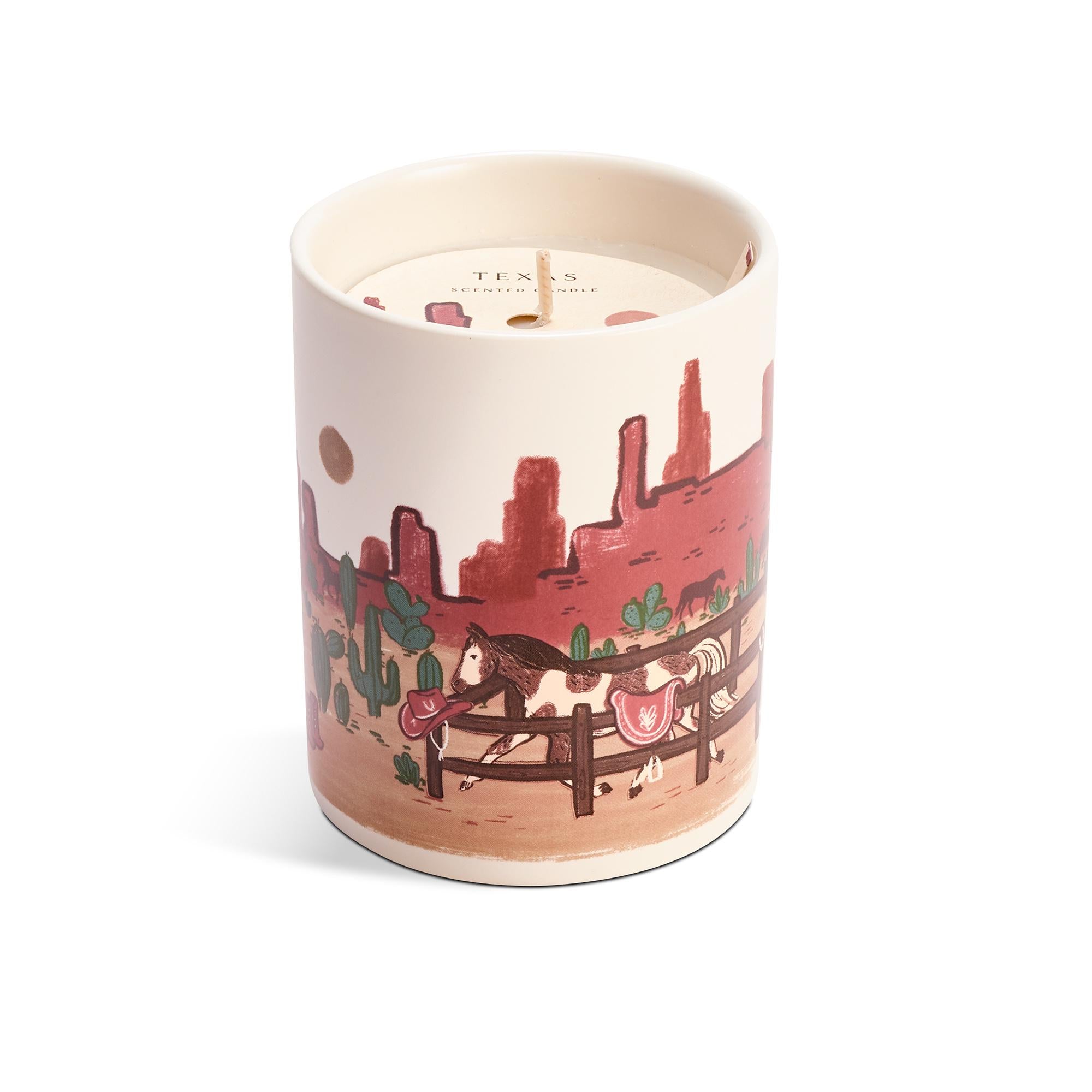Habitat Texas ceramic candle 250g - British product