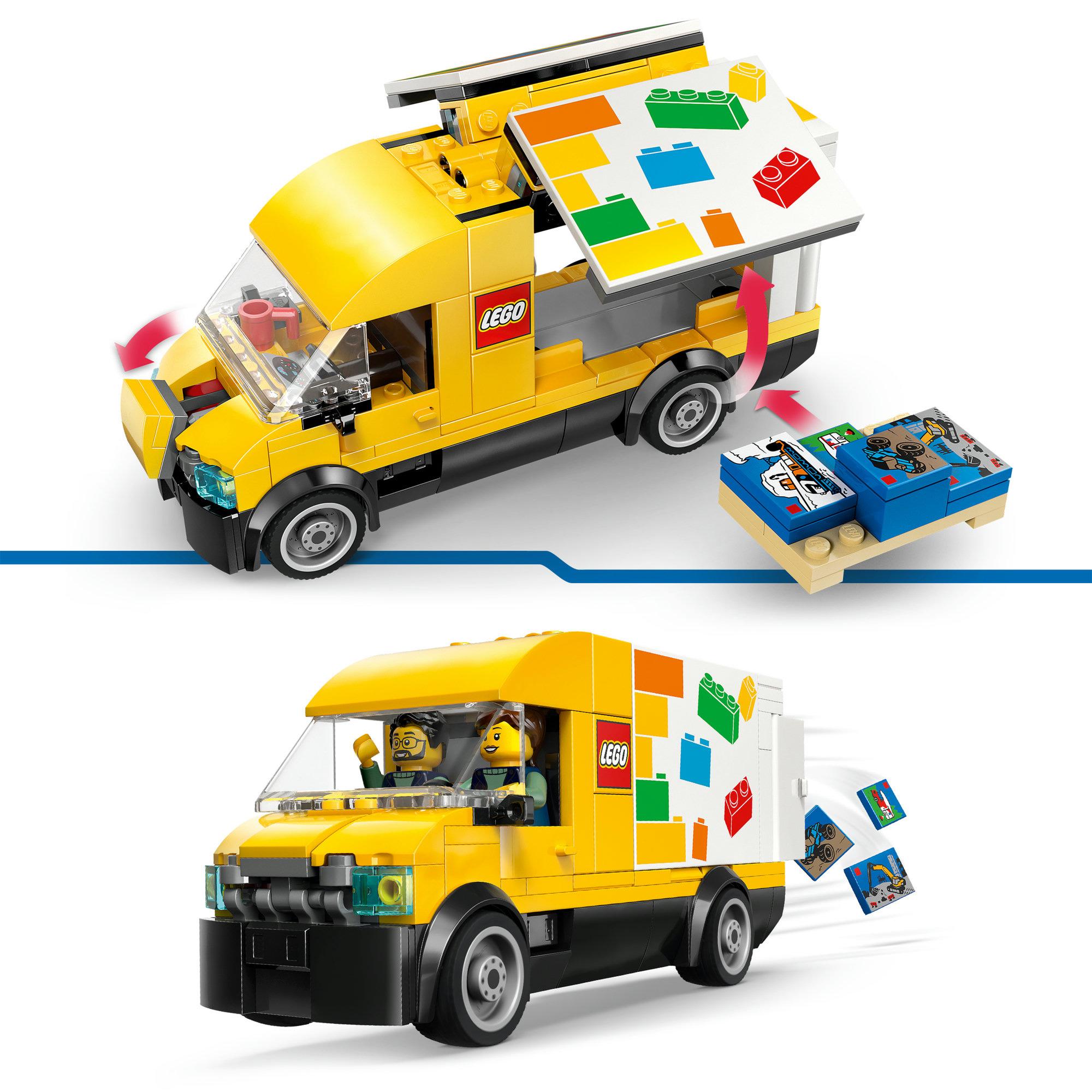 LEGO City Van Toy 60500 building set, imported from the UK