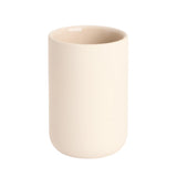 Habitat stoneware soft touch tumbler natural - British product