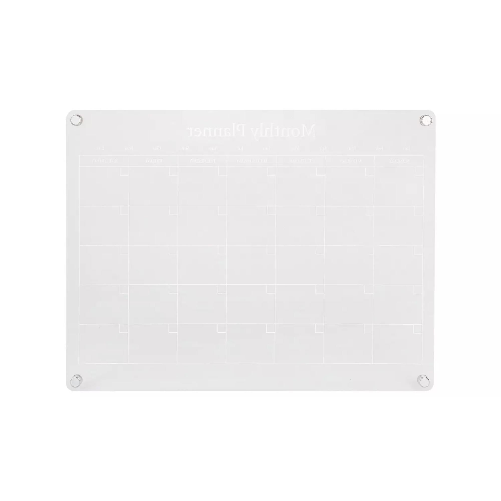 Sainsbury's Home acrylic monthly magnetic planner H30 W40cm - British product