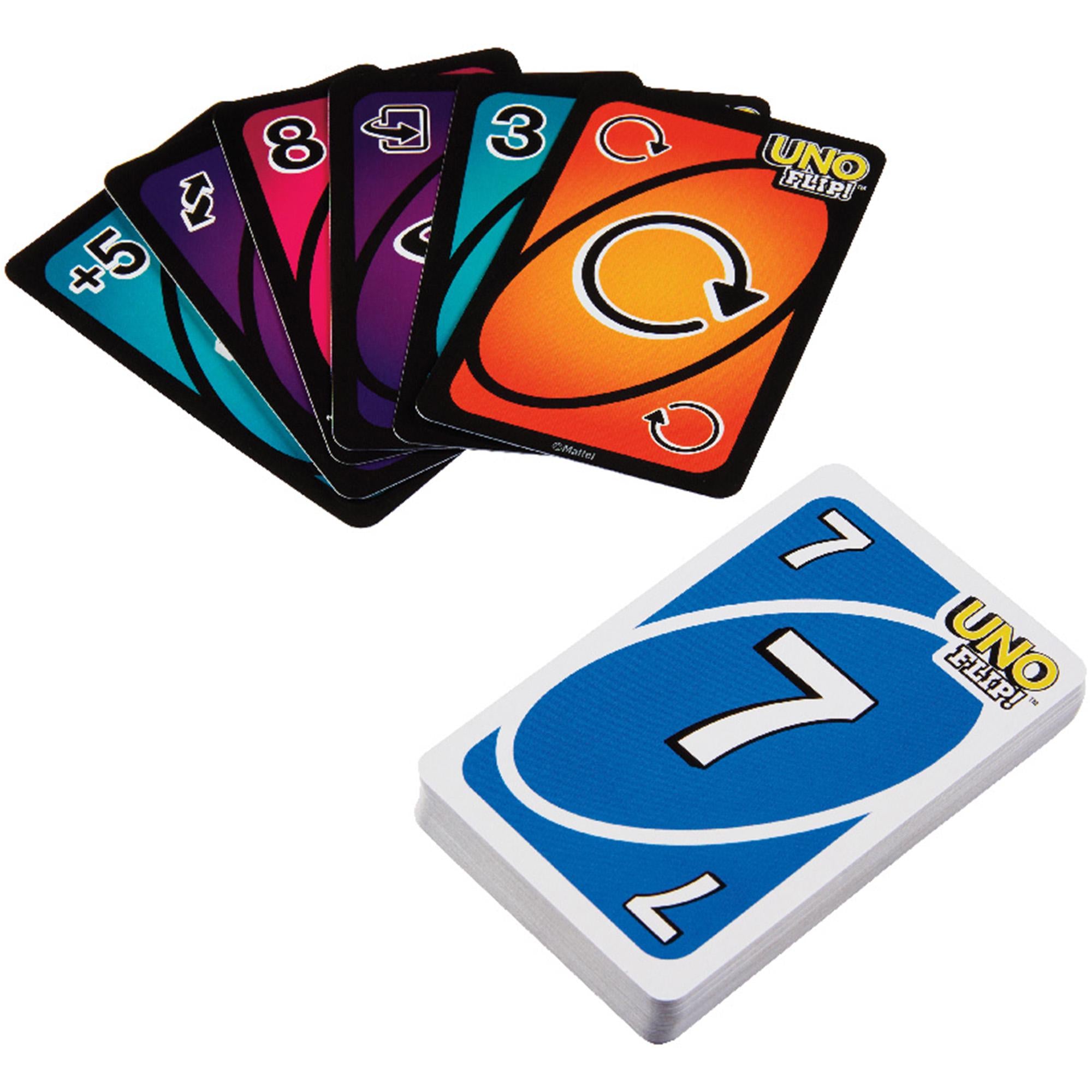 UNO Flip Card Game (British brand) used for family games