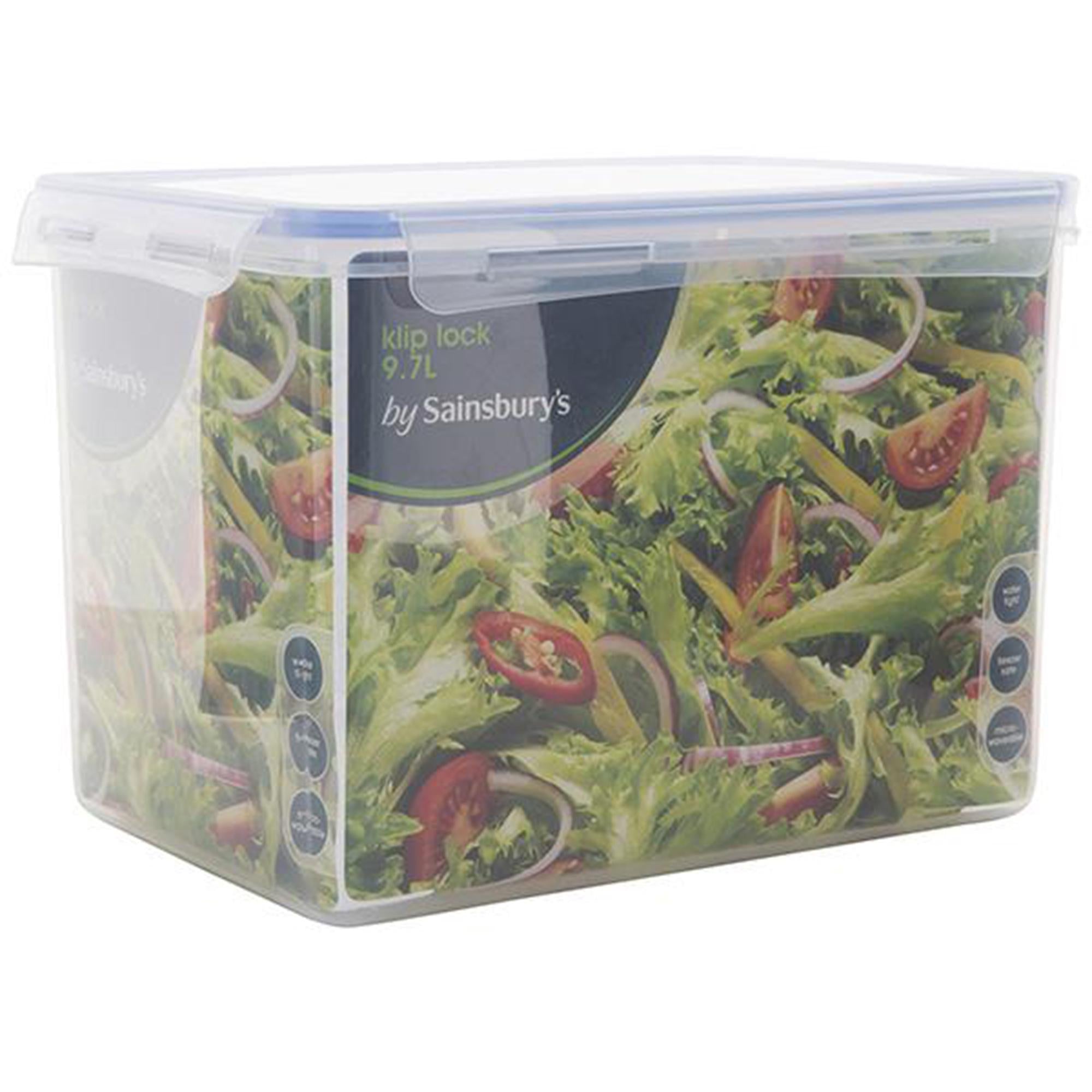 Sainsbury's Home Klip Lock Storage 9.7L (British brand)