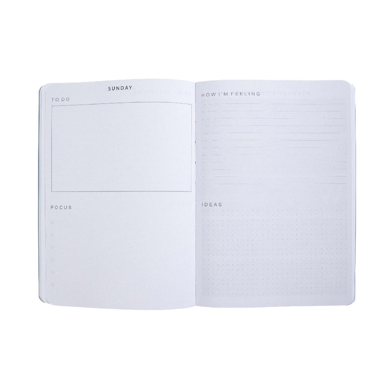 Sainsbury's Home week-to-view wellness planner A5, imported from the UK