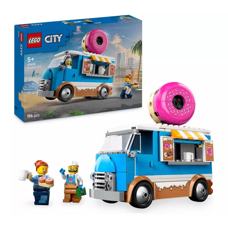 LEGO city doughnut truck 60452 set, UK version