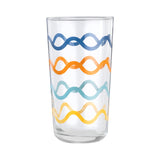 Sainsbury's Home wiggle printed hi ball glass, UK version