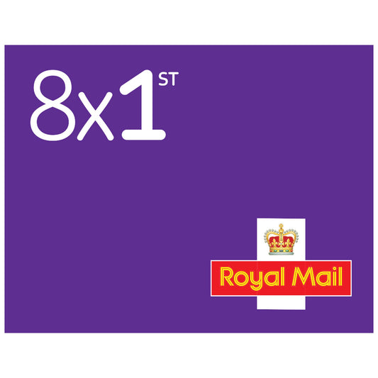 Royal Mail First Class Stamps x8 GOODS Sainsburys   