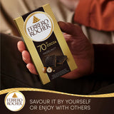 Ferrero Rocher Dark Chocolate Bar Hazelnut 90g - British product