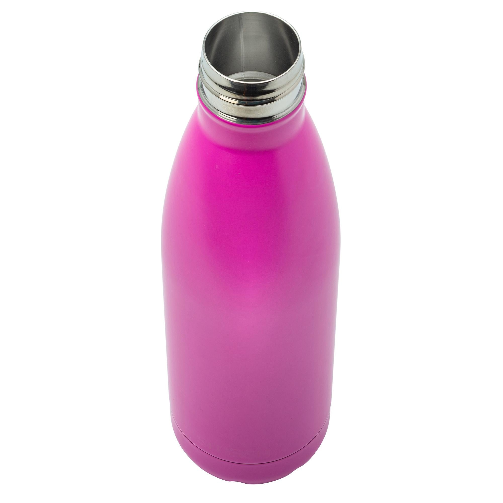 Smash Pink Stainless Steel Bottle 500ml (British brand)