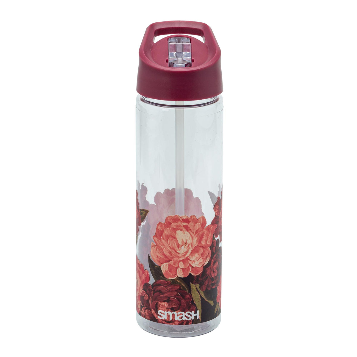 Smash floral sipper bottle 7x7x24.3cm (British brand)