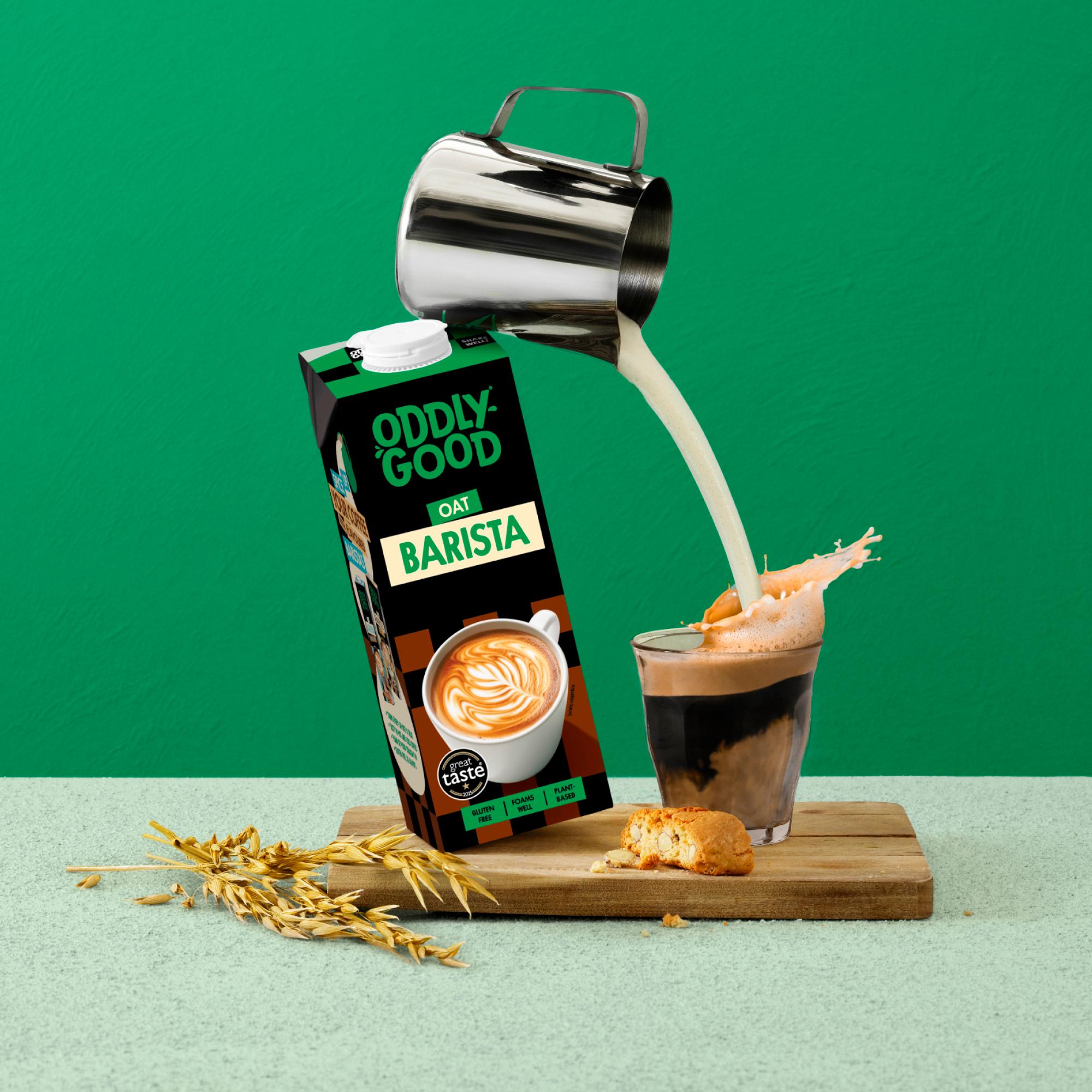 Oddlygood Barista Oat Drink 1L (British brand)