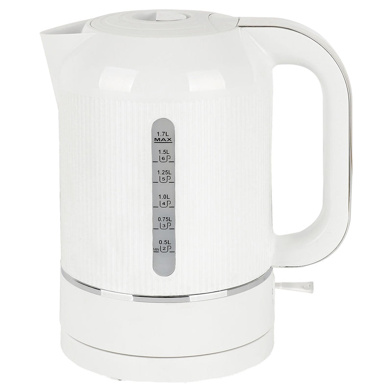 Cookworks white electric kettle 1.7L - British product