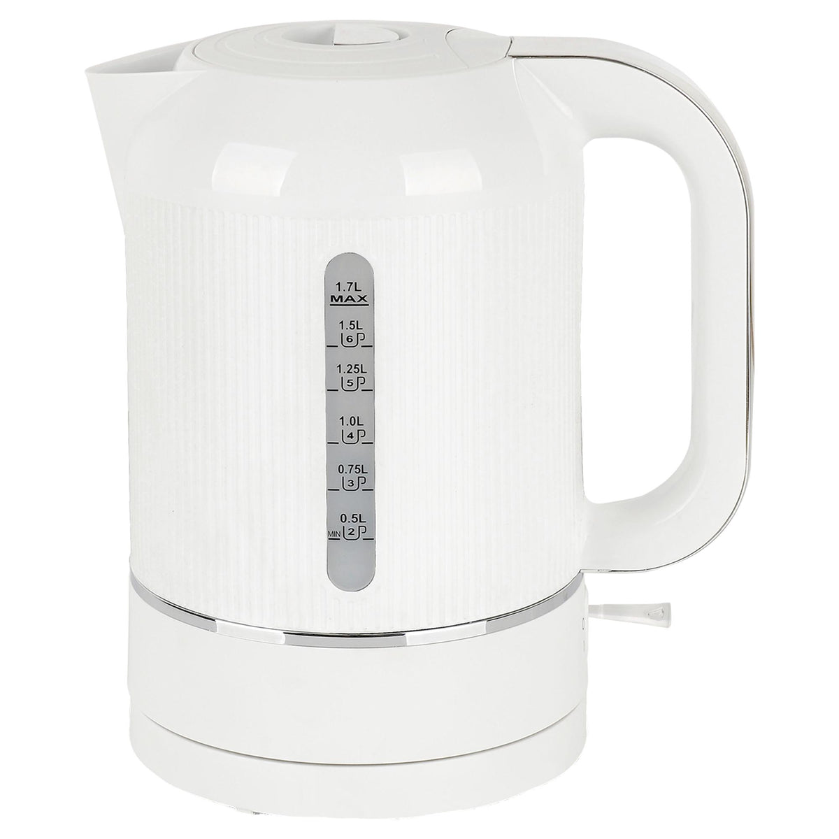 Cookworks white electric kettle 1.7L - British product