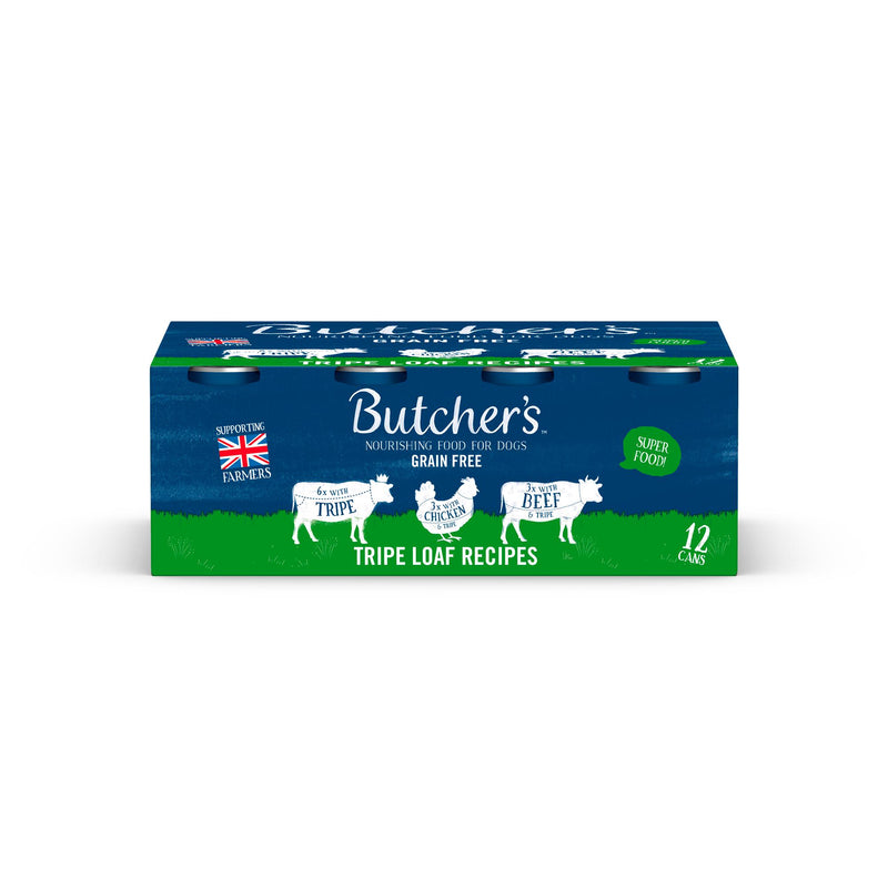 Butcher's dog food Tripe Loaf 12x400g, UK version