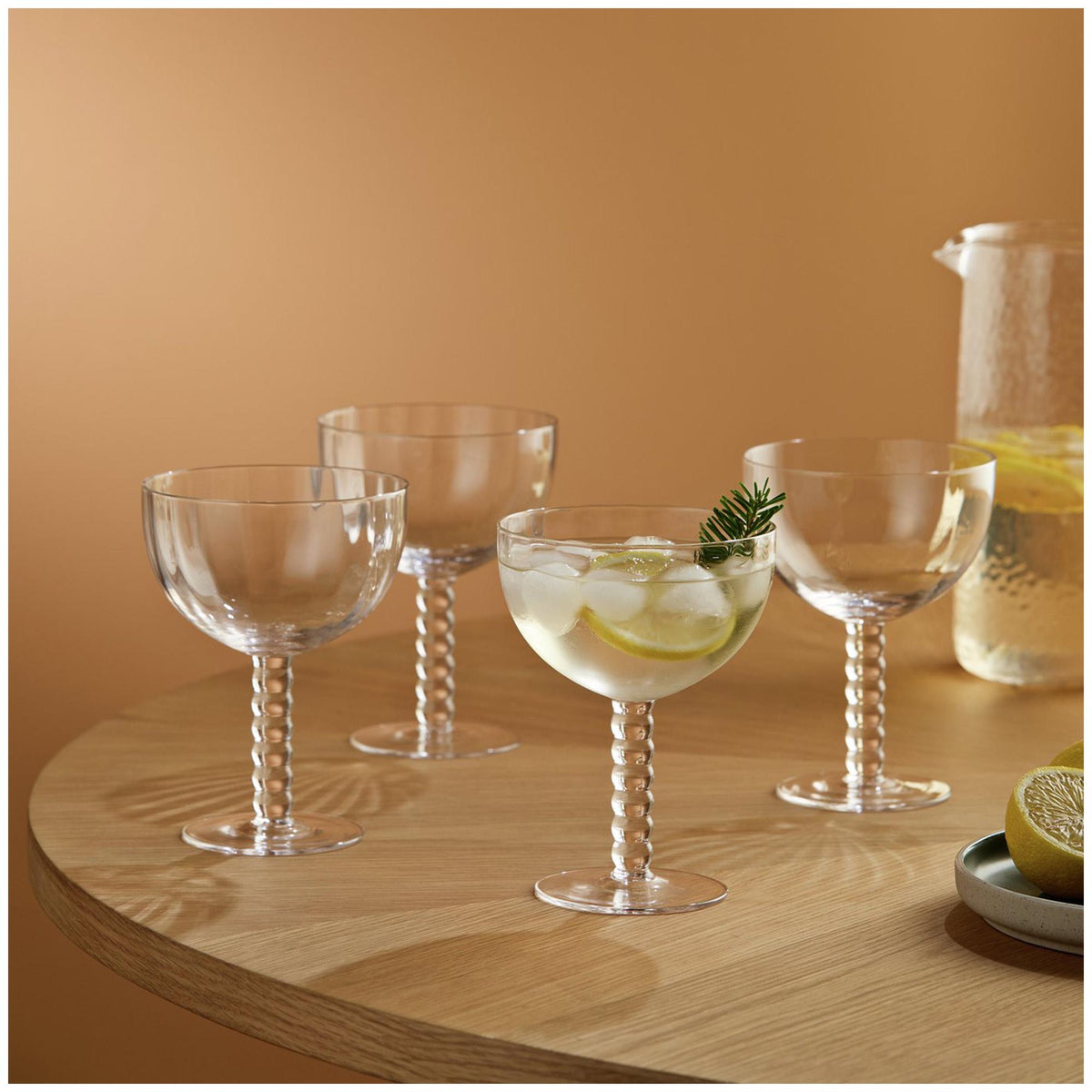 Habitat Bobbin cocktail glass 450ml - British product