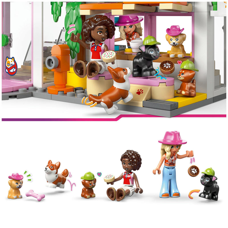 LEGO Friends Dog Treats Bakery Shop toy 278-piece set, imported from the UK