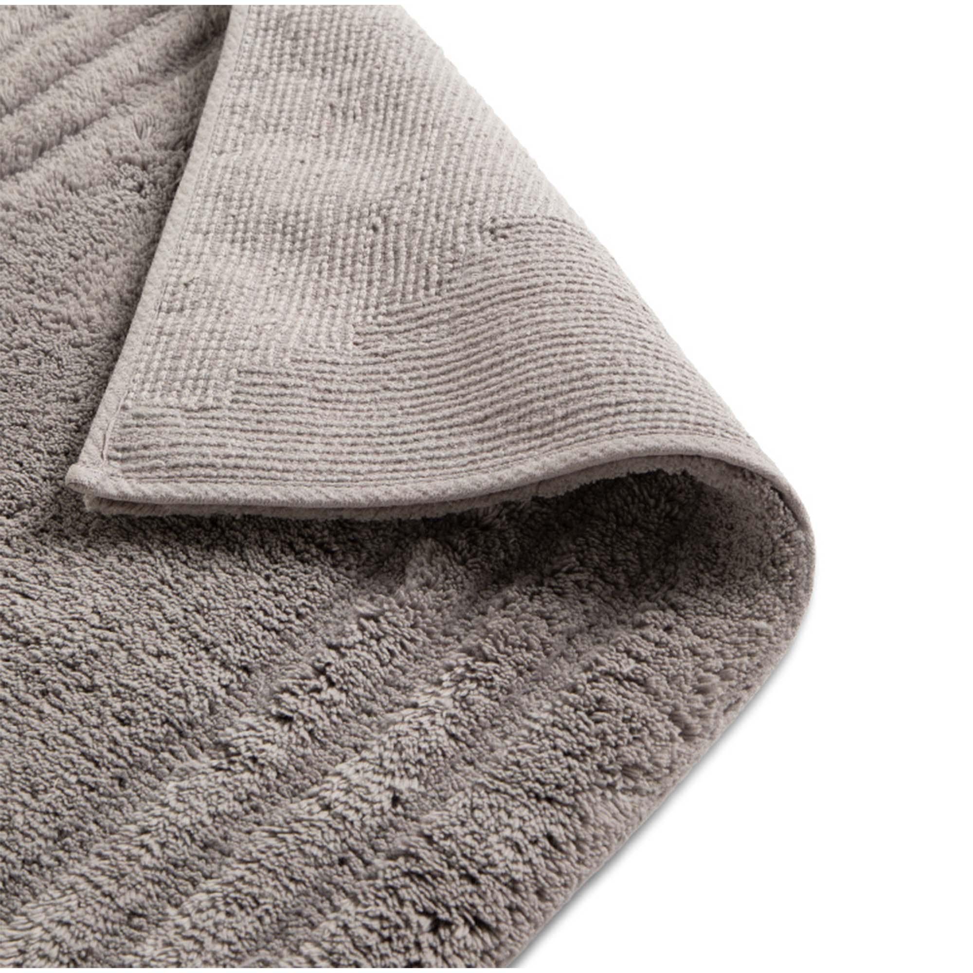 Habitat Deep pile bath mat Silver 80x50cm, UK version