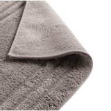 Habitat Deep pile bath mat Silver 80x50cm, UK version