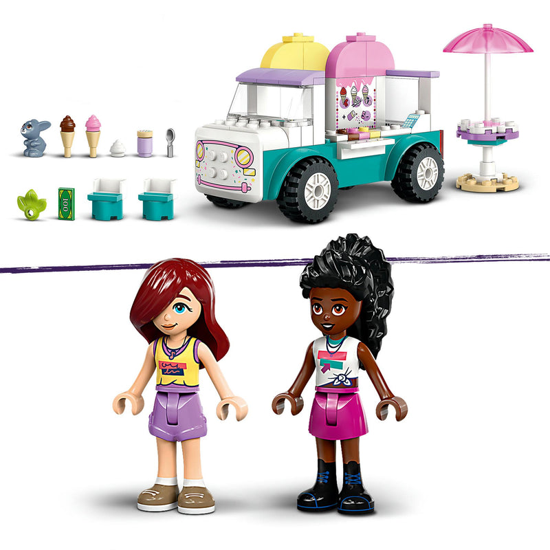 LEGO Friends Heartlake City Ice Cream Van toy set, UK version