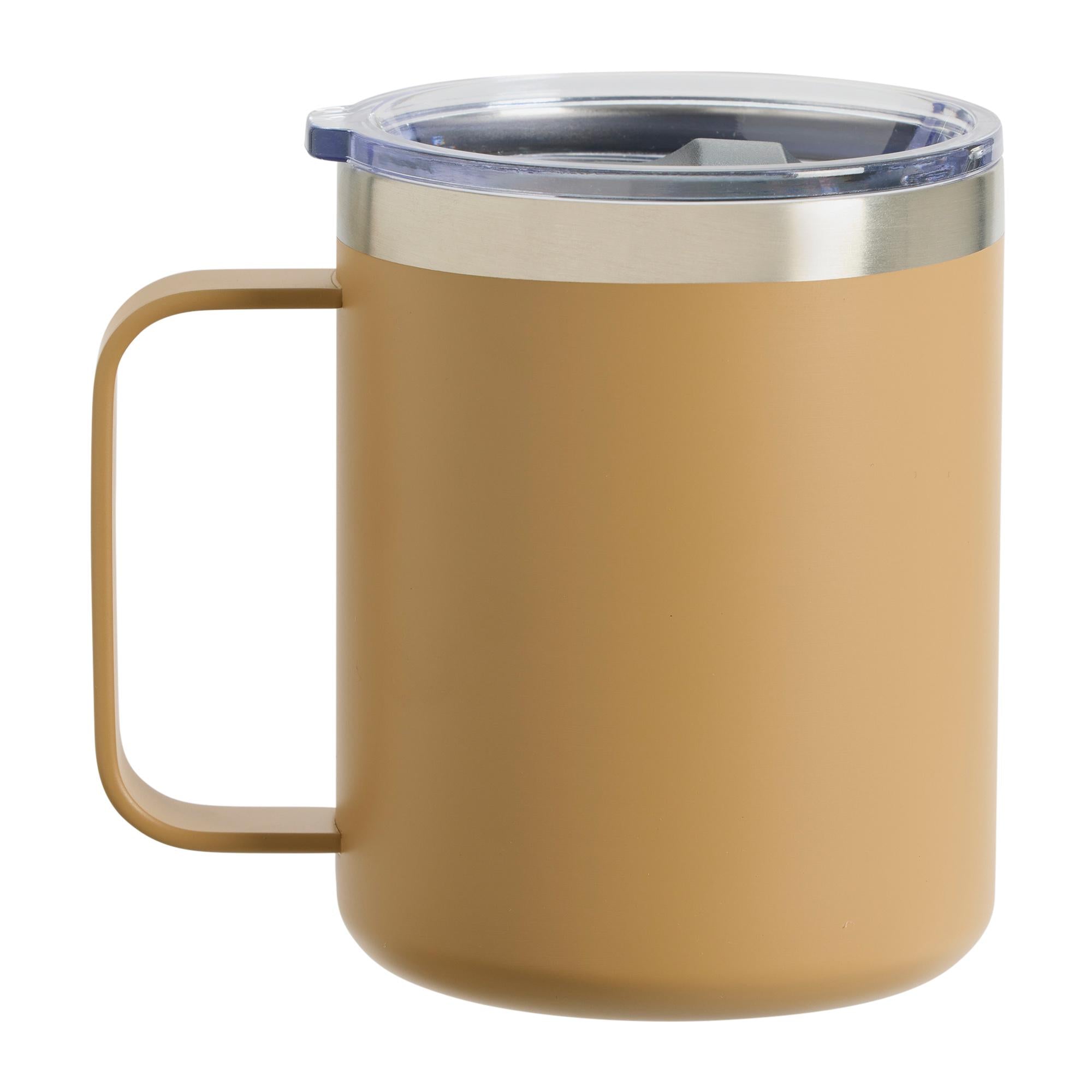 Sainsbury's Insulated Desk Cup Tan 350ml (British brand)