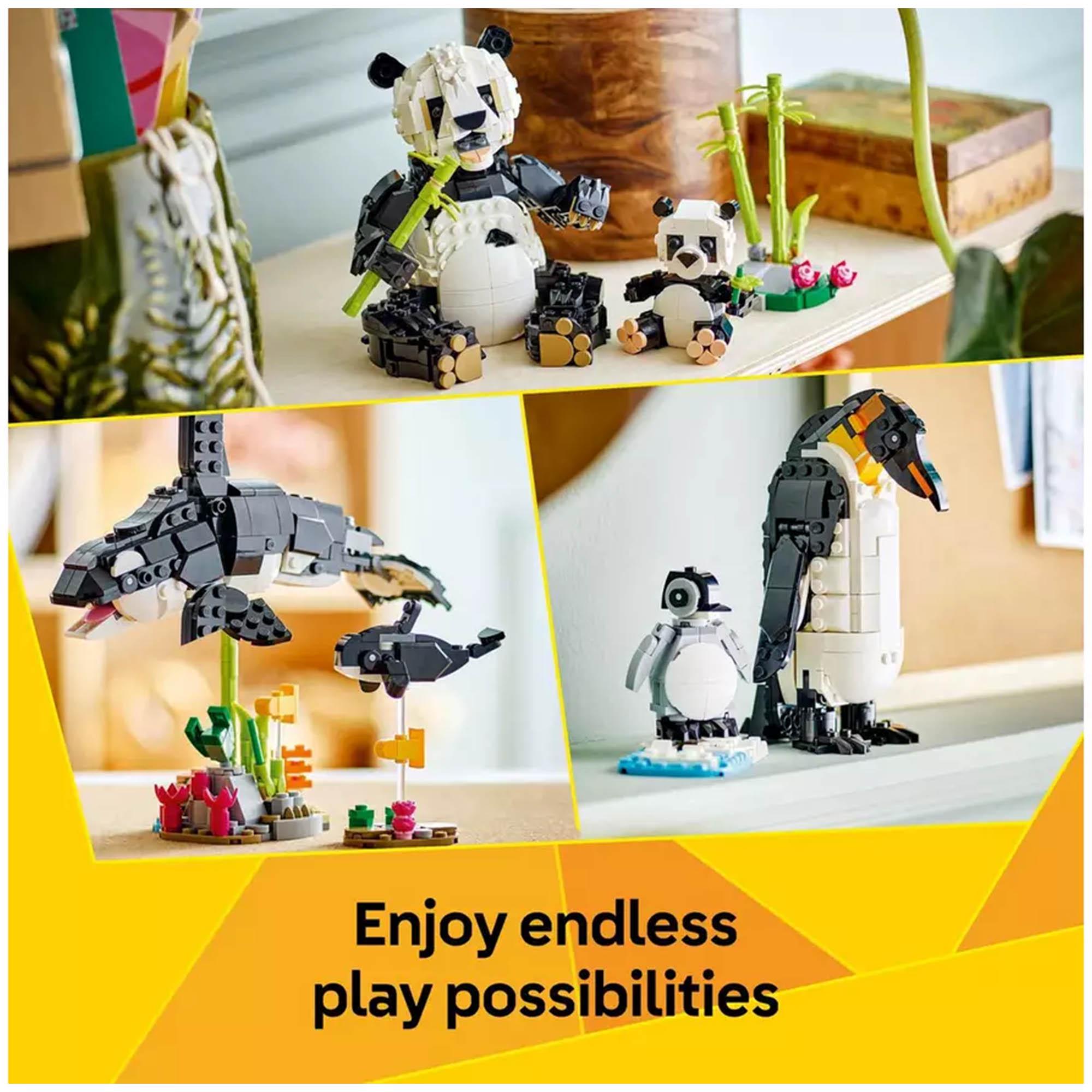 LEGO Creator Wild Animals Panda Family 626 Pieces, UK version