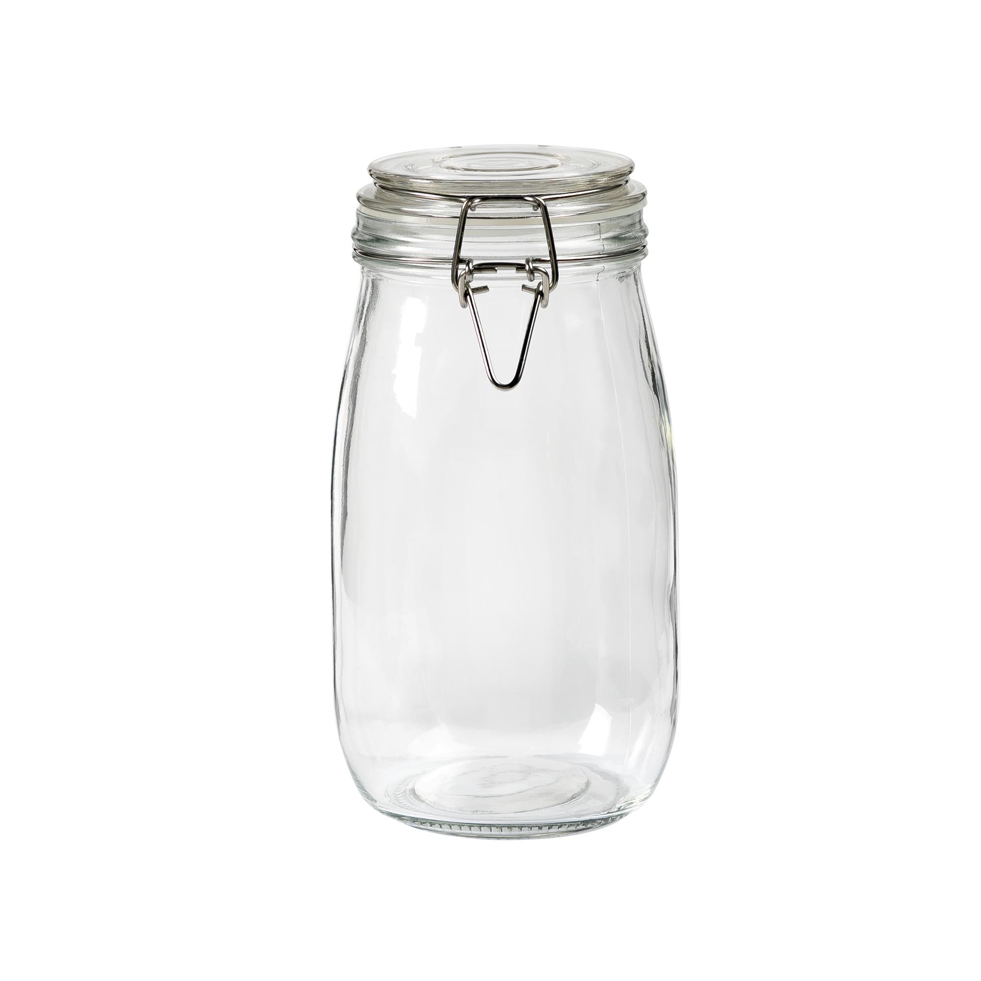 Sainsbury's Home Storage Jar Klip Top 1.4 Litre (British brand)