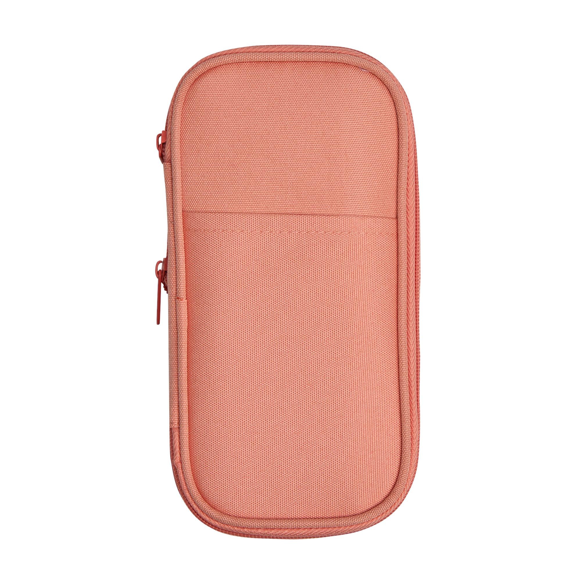 Sainsbury's Home Essentials Pink Compartment Pencil Case (British brand)