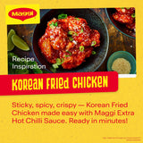 Maggi extra hot chilli sauce 320g, UK version