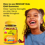 Bach Rescue strawberry kids gummies 30 count, imported from the UK