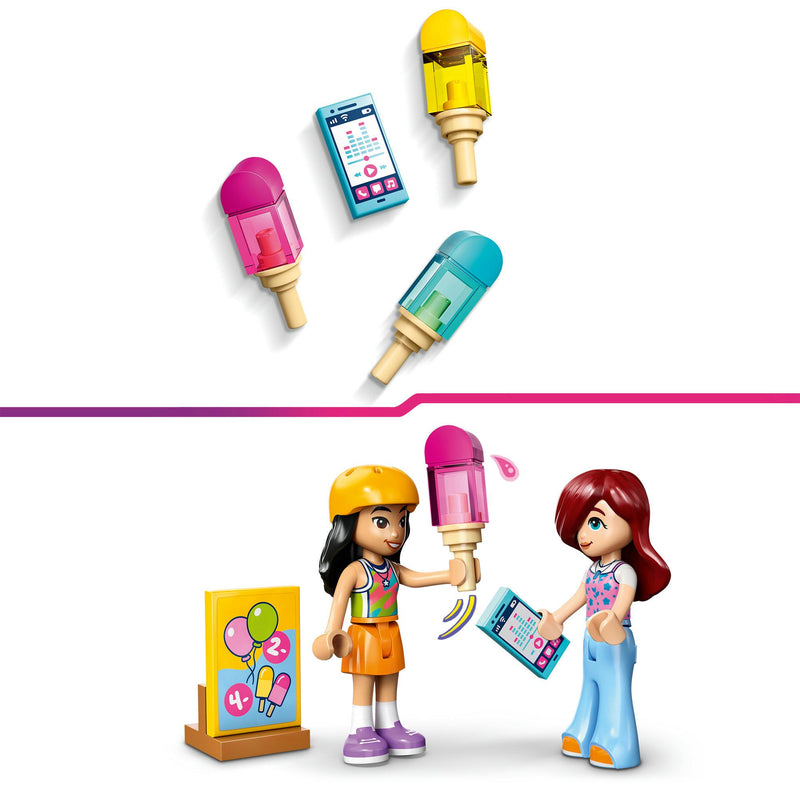LEGO Friends ice cream and balloon stand toy set 42692, UK version