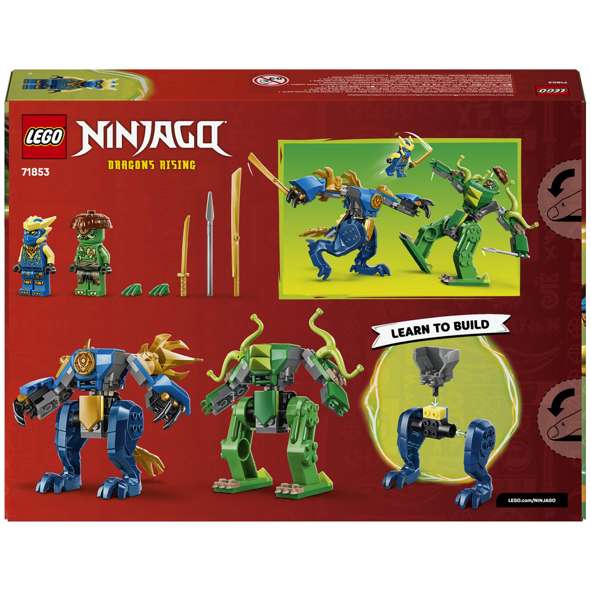 LEGO Ninjago mech toy building set with minifigures - British product