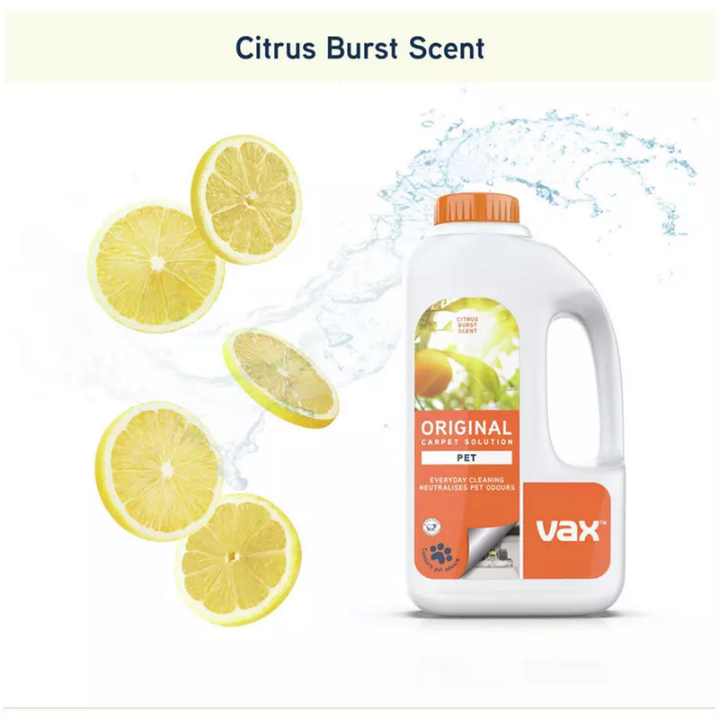 Vax Original Pet Carpet Cleaning Solution 1.5 Litre (British brand)