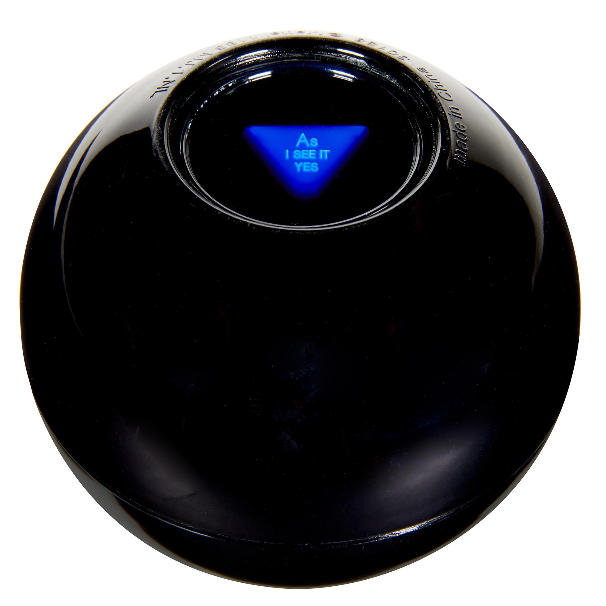 Mattel Magic 8 Ball Fortune Teller Toy 13cm, imported from the UK