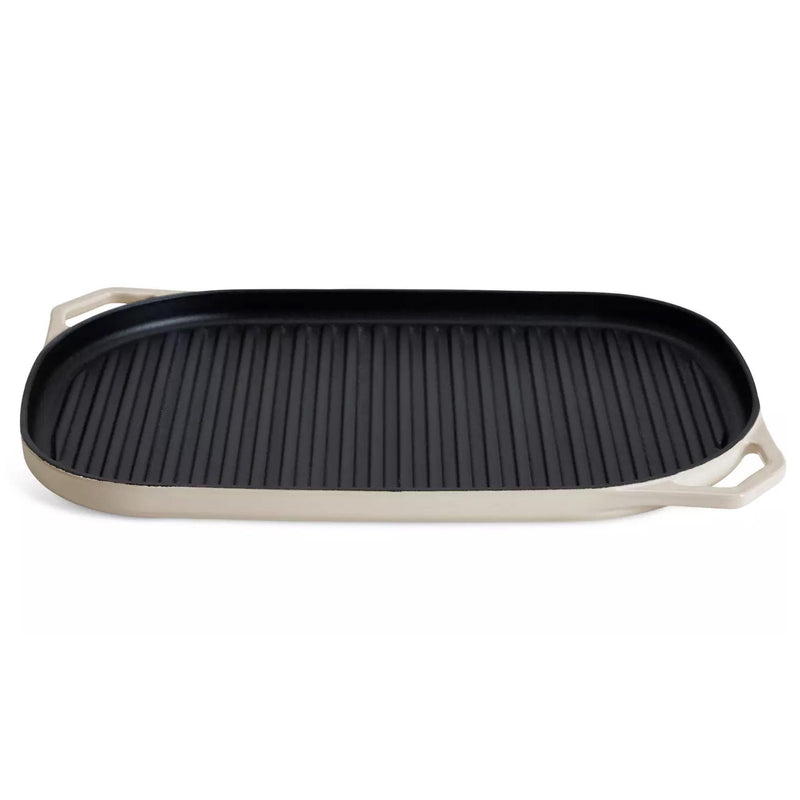 Habitat cast iron grill pan Large Cream, UK version
