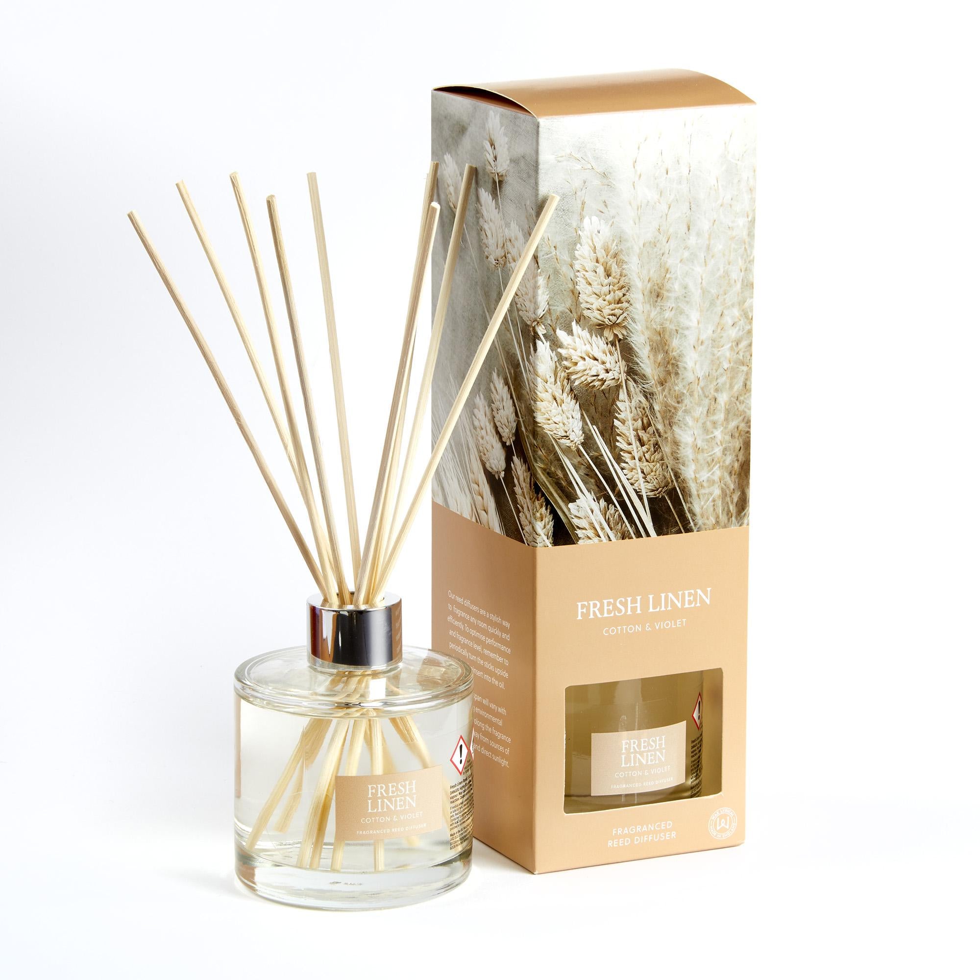Wax Lyrical scented diffuser Fresh Linen 200ml (British brand)