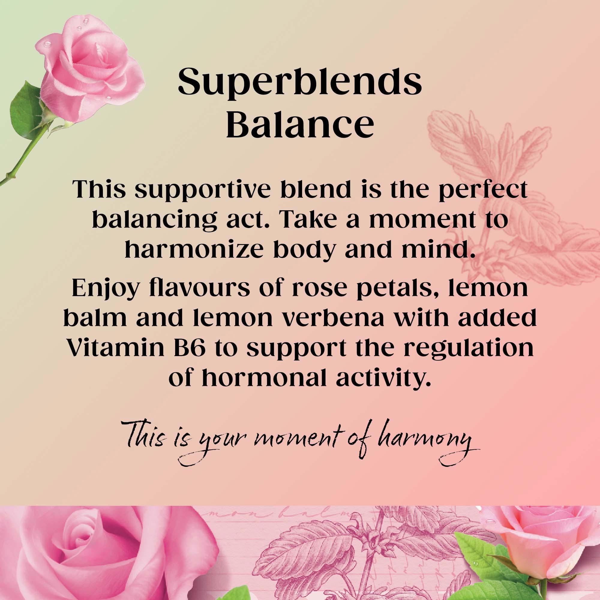 Twinings Superblends Balance tea bags 20 count 32g (British brand)