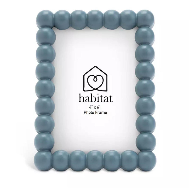 Habitat Bobble Frame Blue 4x6 inch, UK version