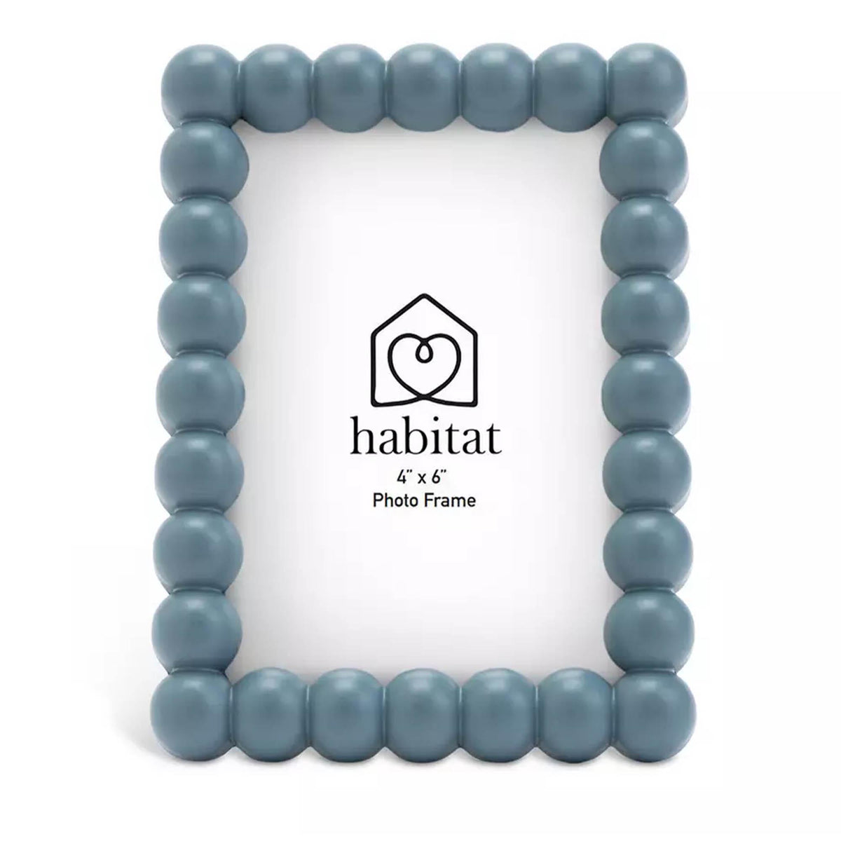 Habitat Bobble Frame Blue 4x6 inch, UK version